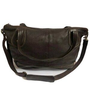 The Sak Handbag Shoulderbag Brown Leather Satchel